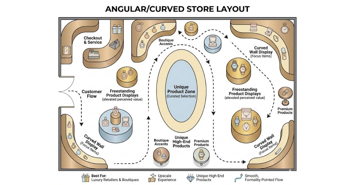 Angular retail store design Angular retail store design